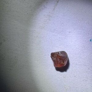R006 - 1 Small pink/red rough sapphire crystal